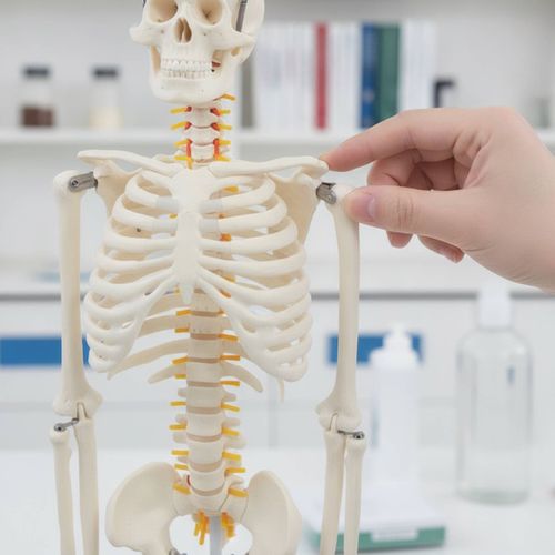 Skeleton Model with Stand Hanging Anatomy Model Freestanding for Doctors — image 9
