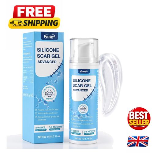 Clinically Proven Silicone Scar Gel 50ML - Smooths & Repairs Scars for All Skin — image 1