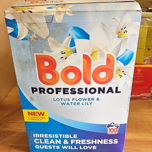 Bold Professional Laundry Detergent Powder Lotus Flower & Water Lily 100 Washes
