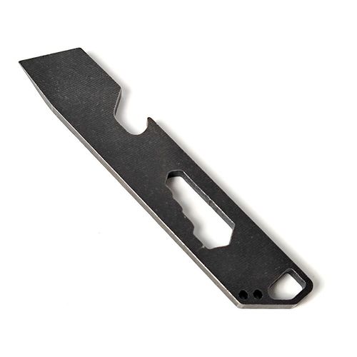 4cr13 Titanium Steel Pocket Pry Bar 10cm with Hex Wrench Multi Tool — image 6