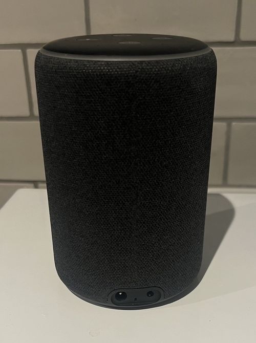 Amazon Echo 3rd generation Smart speaker with Alexa Charcoal + Genuine Charger — image 6