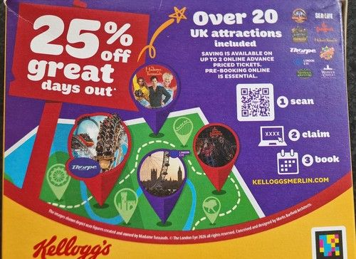 Merlin 25% Off Voucher Code ALTON TOWERS THORPE SHREK LEGOLAND CHESSINGTON