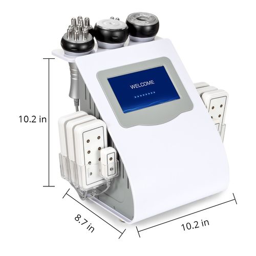 6 in 1 Unoisetion Cavitation 80K RF Vacuum Machine Body Massage Facial Skin Care — image 11