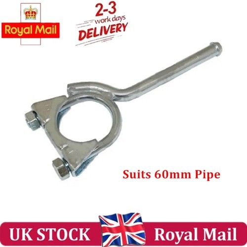 Universal Exhaust Repair Hanger Clamp Hanging Bracket - Suits 60mm Pipe