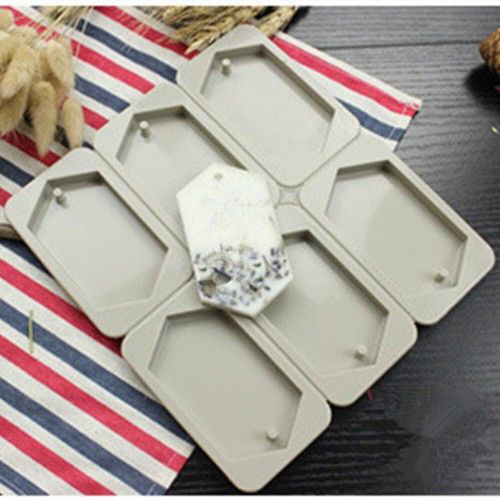 DIY Soap Aromatherapy Homemade Mold Mould Tray Making Silicone Tools
