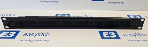 Cable Management Brush Tidy 1U 19” Network Rack Thick with cable tray — image 4