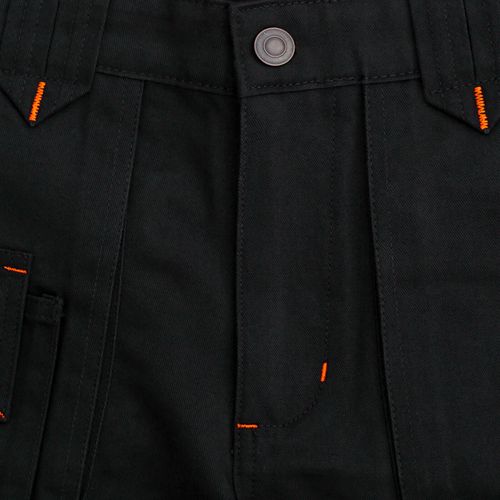 Mens Cargo Combat Work Trousers Size 32 to 44 Black Navy Trousers Knee Pads — image 7