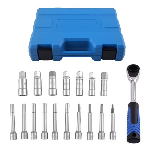 18pcs Shock Absorber Strut Nut Tool Suspension Strut Nut Removal Socket Set1/2'' — image 3