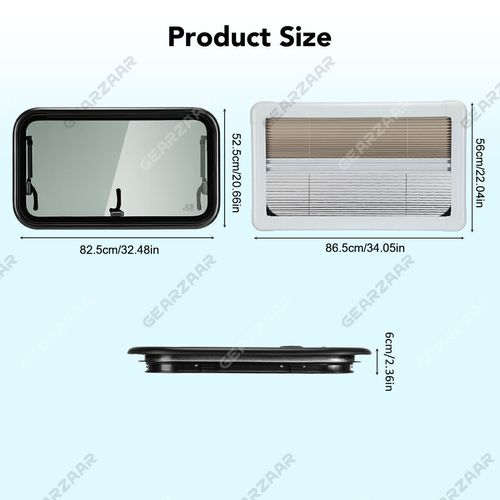 Camper Van Motorhome Cassette Windows Hinged Conversion Caravan Blind 800x500 — image 11