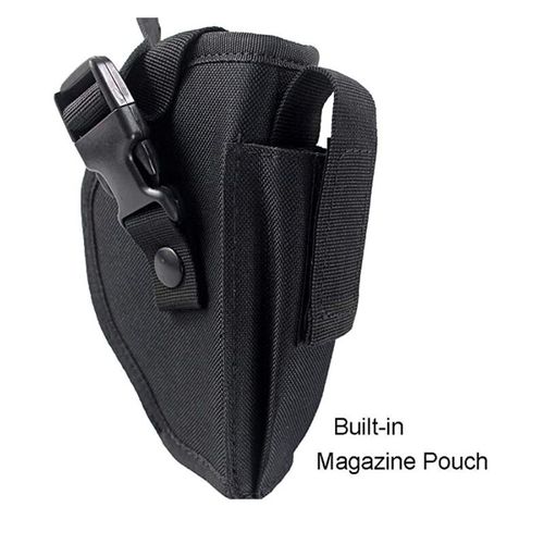 Tactical Right Hand Gun Holster Molle Pouch Universal Pistol Waist Belt Bag Case — image 3
