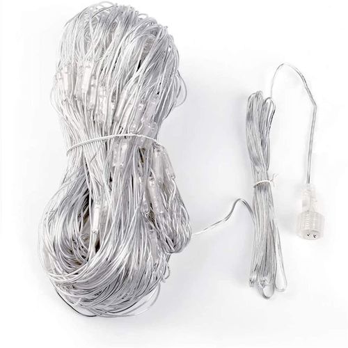 Christmas Lights 240 LED Icicle Waterfall Snow Chaser Outdoor Xmas Home Decor — image 9
