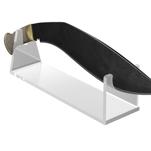 Single Knife Display Stand Rack Holder For Medium - Large Knives Holds One Blade — image 2