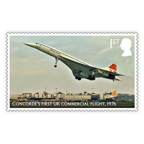 Concorde Stamps Coin Cover 50p Brilliant Uncirculated fr Royal Mail Royal Mint — image 11