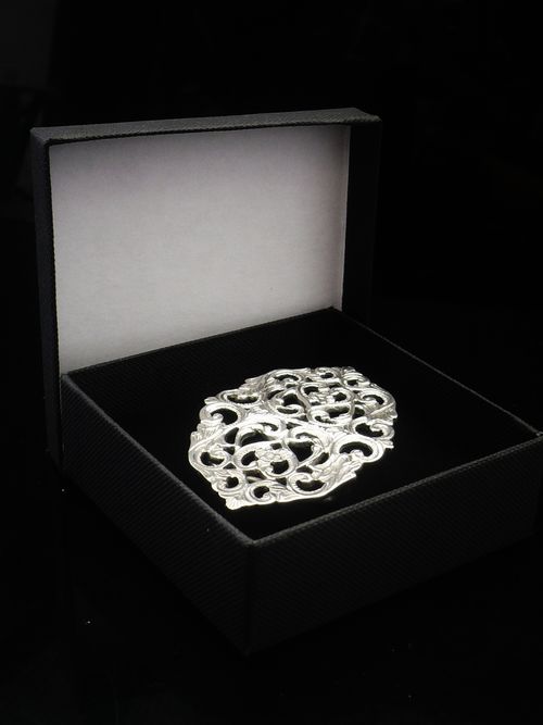Solid Silver Nurses Belt Buckle, Sterling, NEW, Scottish Hallmarked, GIFT, Boxed — image 8