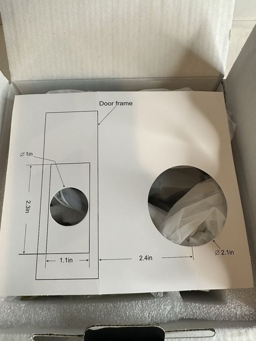 Journeyman Keyless Entry Door Lock *New Open Box — image 6