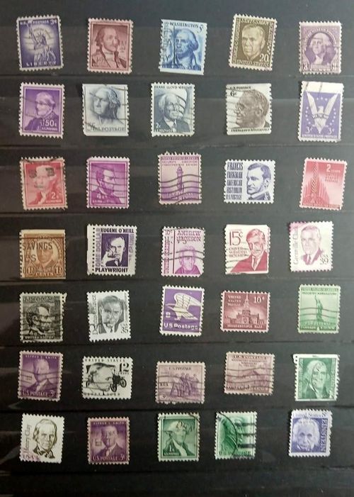 All Different US Stamp Collection With Many Old Classic Stamps #287, #286, #649 — image 12