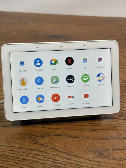 Google Nest Hub H1A 7” Smart Display Chalk Grey – Fully Working Touchscreen — image 17