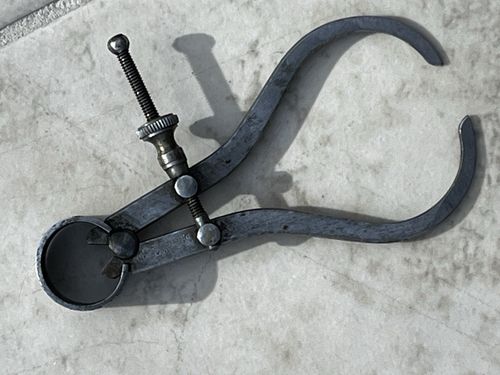Moore & Wright Vintage Measuring Tools Lot: Engineer’s Square, Rule, Callipers — image 8