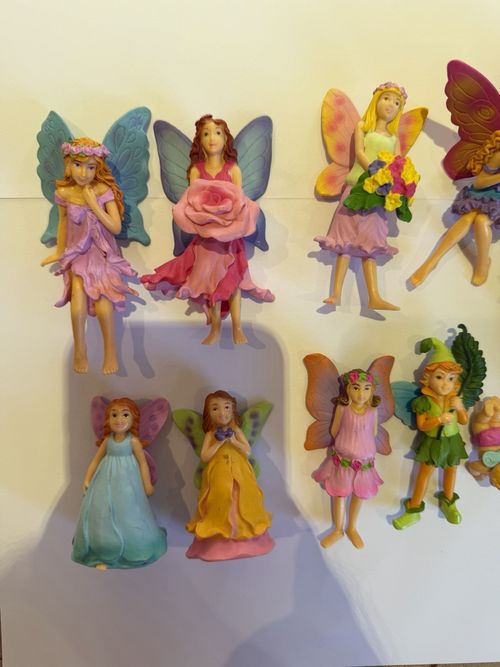 Assorted Resin Fairy & Pixie Figurines Bundle - Mythical Creatures Ornaments — image 2