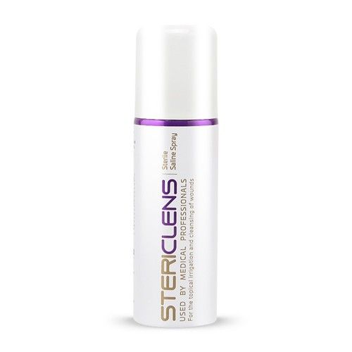 Stericlens Sterile Saline Spray, Wound Cleansing & Piercing Aftercare Spray... 