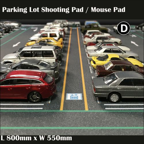 Diorama  1/64 Parking Lot Mat Model Car Scene Display Large Garage Toy Mouse Pad — image 8