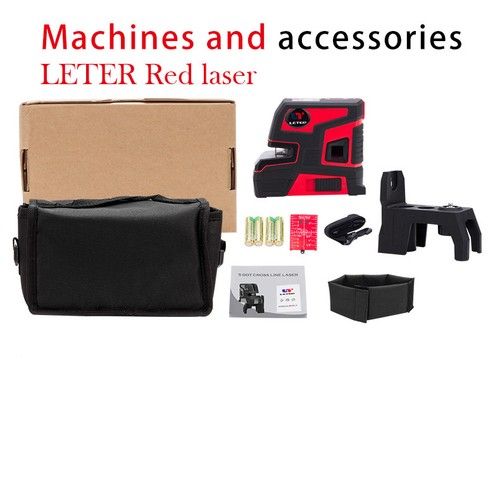 New leter Automatic Self Leveling 2 Line 5 Point 1V1H  Green Laser Level LT-303G