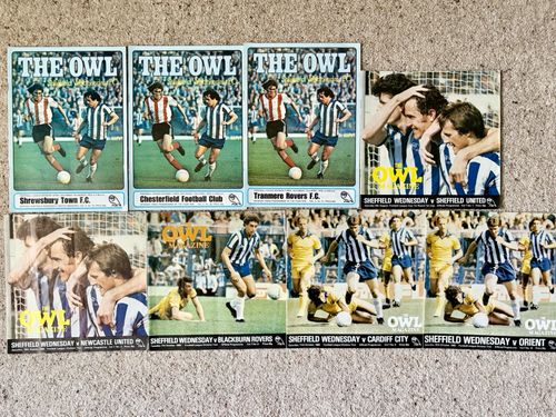 Sheffield Wednesday The Owl Football Match Programmes bulk lot 1970-1994 — image 4