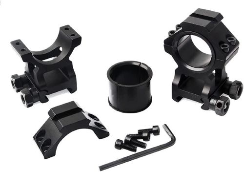 2PCS Scope Mount Ring High Profile 1''/30mm Ring for 20mm Picatinny Rail — image 4