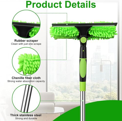 4.5M Telescopic Extendable Window Cleaner Equipment Glass Cleaning Squeegee🔥🔥 — image 3