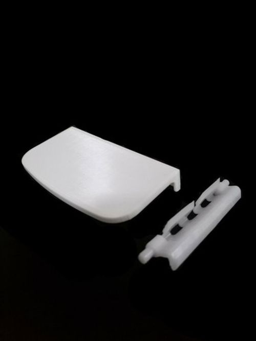 Statesman R155W R155B Fridge Internal Freezer Panel Door Handle Lever & Lock