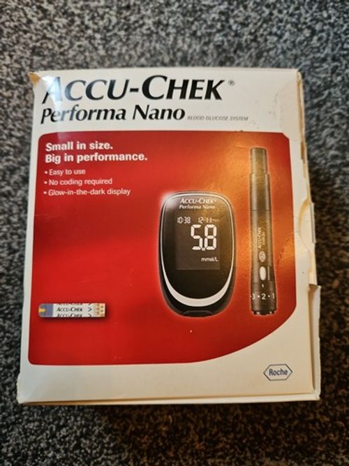 Performa Nano Blood Glucose Monitor Kit - Opened Box Unused