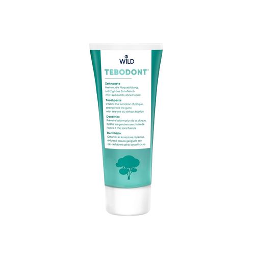 Tebodont Fluoride-Free Toothpaste Tea Tree Oil Gum Care 75 ml — image 3