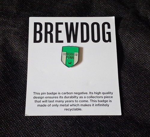 Brewdog Tomorrow Punk Pin Badge - Limited Edition UK Shareholders Badge EFP T