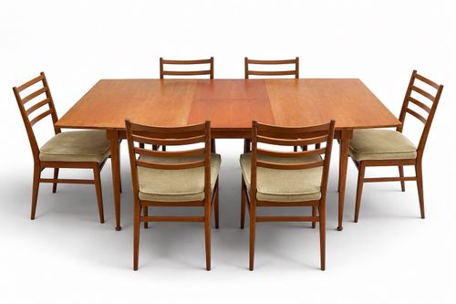 Vintage Retro Mid Century 1960s Danish Modernist Teak Extending Dining Table — image 12