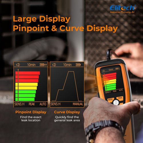 Elitech HVAC Refrigerant Leak Detector HeatedDiode Sensor Freon Sniffer ILD-100H — image 3