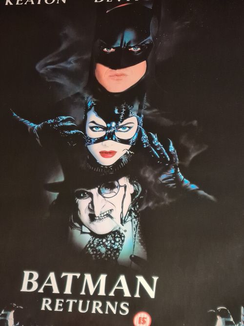 Batman Returns (1992) Original UK Video Poster — image 1