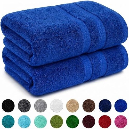 2X Extra Large Super Jumbo Bath Sheets 100% Egyptian Cotton XL Bath Sheet Towels