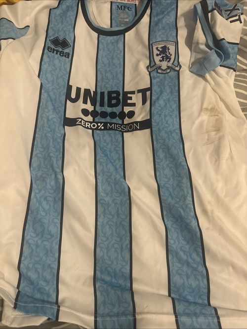 Match Worn Middlesbrough Finn Azaz Shirt — image 2