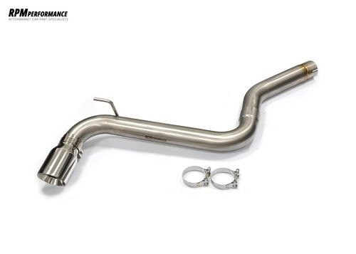 BMW 118i F20 F21 B38 Exhaust Single Exit Back Box Delete - RPM Performance
