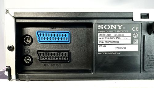 Sony SLV-SE240 HDMI VHS VCR Video Cassette Recorder 4 Head Smart Engine Boxed — image 13