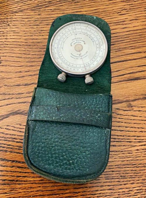 Fowler's Textile Calculator Short Scale Pocket Calculator with Case