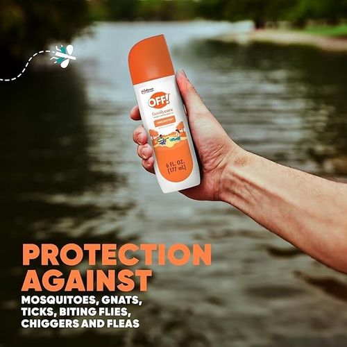 OFF! FamilyCare Insect Repellent IV Unscented With Aloe Vera Spray 6 oz (177ml) — image 2