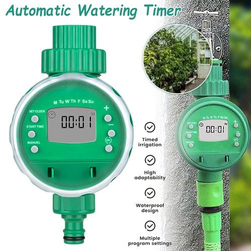 Automatic Electronic Water Timer Hose Tap Irrigation Plant Daily Watering Garden