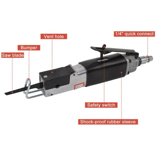 Air Body Hacksaw Hack Saw Reciprocating Air Saw Pneumatic Air Body Cut Off Tool — image 5