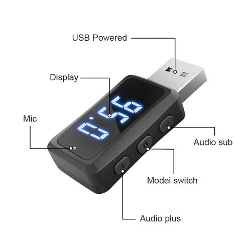 Bluetooth 5.3 Mini USB FM Transmitter Easy Join Car Audio System Without Cabling — image 7