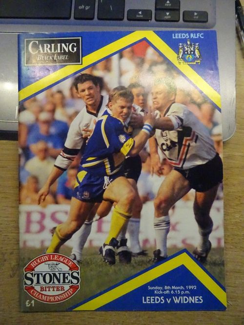 THREE  LEEDS R.L . SIGNED  PROGRAMMES, 1988-1992 — image 4