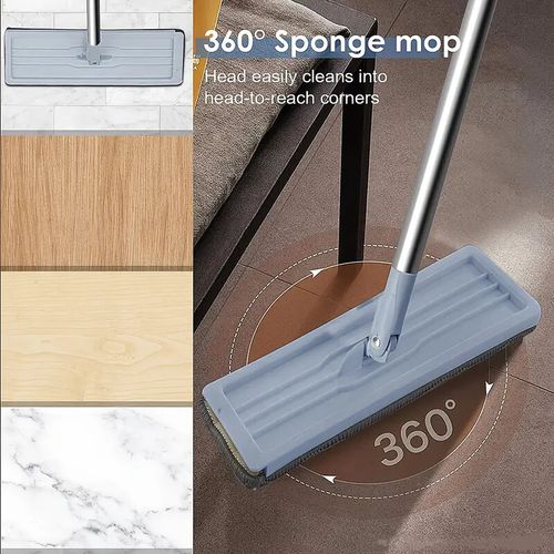 10 PacK 360° Flat Mop and Bucket Set Mop Dry Squeeze & Multi-Functional Wash — image 9