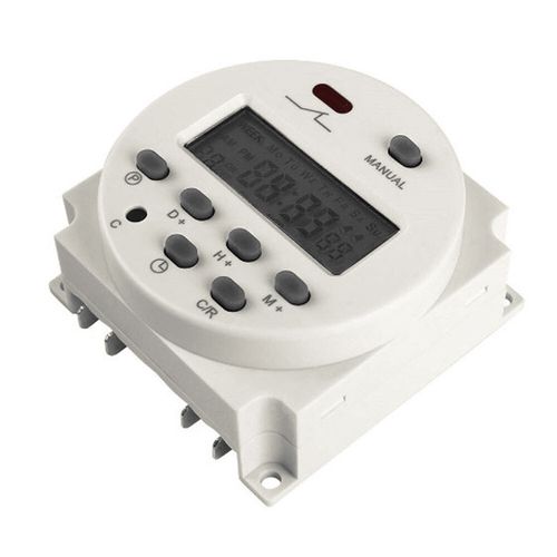 DC 12V 16A LCD Digital Timer Switch Electronic Power Programmable Time Relay UK — image 4