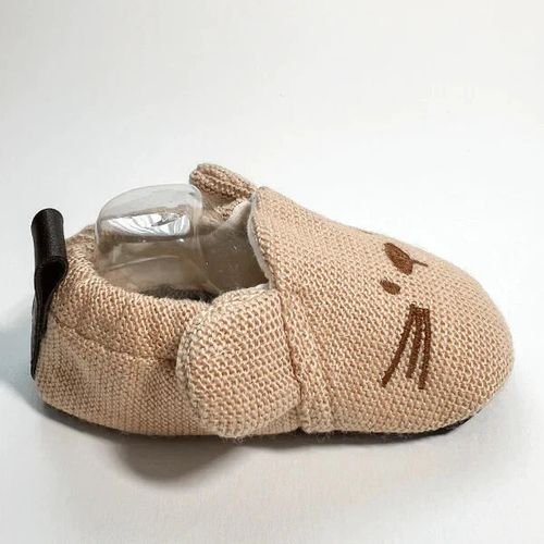 Handmade Baby Booties Slippers Soft Cotton Non-Slip Newborn Shoes Gift Boxed — image 3