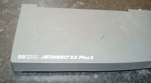 HP JetDirect EX Plus3 J2593A External Print Server - Unit only - UNTESTED — image 2